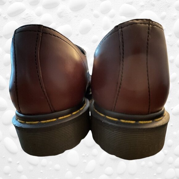 Vintage Dr. Martens 3 Eyelets OxBlood Red Leather, Size 12 "HARD TO FIND" - Picture 5 of 10